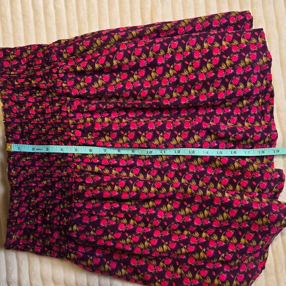 Natural Life Smocked Floral Reversible Skirt - Picture 7 of 8